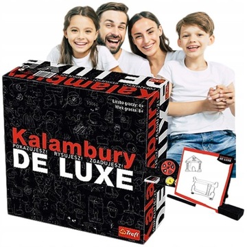 GRY TOWARZYSKIE NA IMPREZY KALAMBURY DE LUXE GRA