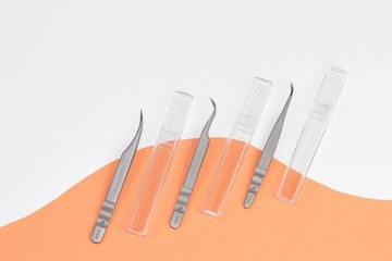 STALEKS Профессиональный пинцет для бровей CLASSIC TC-15/3