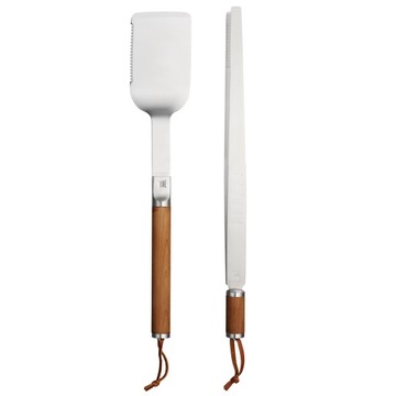 FISKARS Grill Chef Zestaw szpatuła + szczypce 1066552 (1066425 + 1066426)