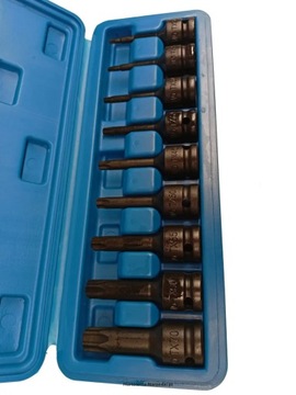 Zestaw nasadek Udarowych TORX 1/2