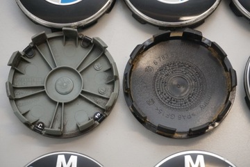 Центральные колпаки алюминиевых дисков BMW выдвижные OEM 68 мм