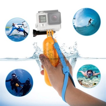 ПЛАВАЮЩАЯ РУЧКА БУЯ ДЛЯ КАМЕРЫ GOPRO HERO 12 11 10 9 8 7