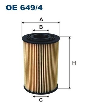 Filtron OE 649/4 Filtr oleju BMW