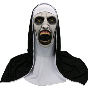MASKA KRZYK NA HALLOWEEN STRASZANA MASKA NA TWARZ