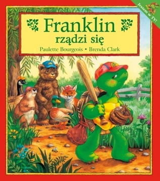 Książka z obrazkami Franklin rządzi się miękka oprawa dla dzieci