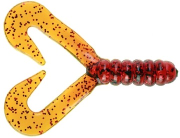 Guma na pstrąga, twister Manns Twin 4,2cm Kol RFMO