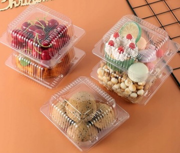 Пластиковые контейнеры для пищи, закрытые с ALI25C 164/148/82 10 ПК