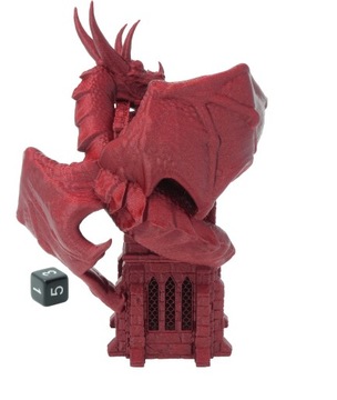Дракон на башне - маленькая башня для игры в кости - Fates End Wyvern Tiny Towers Dice Tower