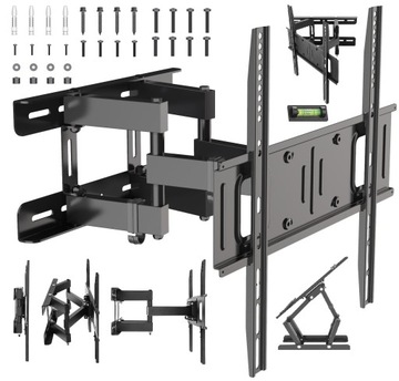 Универсальное КРЕПЛЕНИЕ ДЛЯ ТЕЛЕВИЗОРА ВЕШАЛКА ДЛЯ ТЕЛЕВИЗОРА 25–70 дюймов, регулируемая