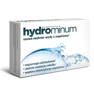 HYDROMINUM 30TAB. DIURETYK ODCHUDZANIE CELULIT