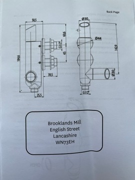 Смеситель для душевой кабины голландского дома