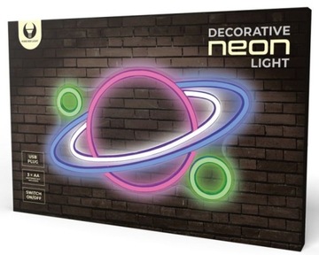 Neon Forever Light LED FPNE05 планета 5В