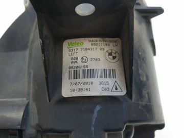 BMW E84 E70 HALOGEN LEVÝ 7184317