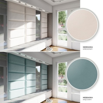 Мягкие панели 60х30 изголовье NEBRASKA