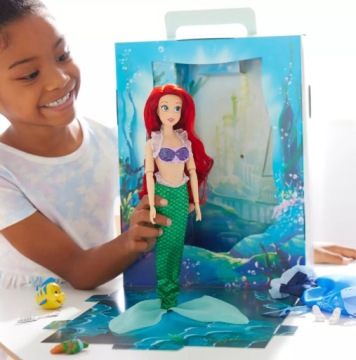Кукла DISNEY MERMAID ARIEL + одежда и аксессуары