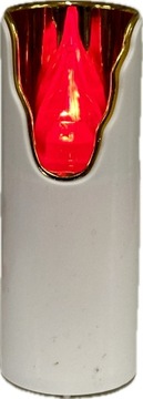 Wkład Dekor LED 11 cm/ 4 cm Subito efekt płomienia Czerwony