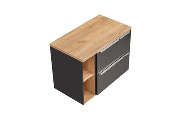 SZAFKA ŁAZIENKOWA Z BLATEM 80 CM CAPRI COSMOS