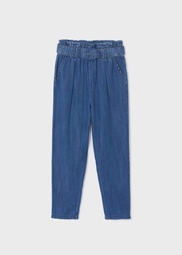 MAYORAL 6572 SPODNIE CIENKI JEANS SLOUCHY r.152