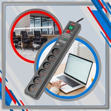 ПОЛОСКА ЗАЩИТЫ 6G BRENNENSTUHL 19.500A