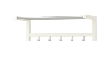 IKEA TJUSIG - półka na kapelusze biały 79 cm