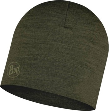 Buff Buff Merino Lightweight Hat Beanie 1130138431000 Zielone