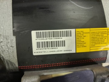 DODGE CHARGER 05-10 AIRBAG ZÁVĚS PRAVÁ P04787518AG