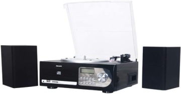 WIEŻA STEREO Majestic TT 38R CD VINYL TAPE USB MP3