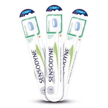 Sensodyne Multi Care Szczoteczka do zębów 3szt