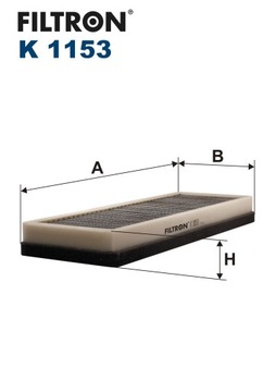FILTRON K 1153 Фильтр вентиляции салона