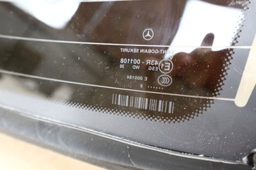 MERCEDES CLC CL203 W203 SKLO (OKNO) ZADNÍ KRYT ANTÉNA