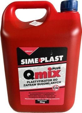 QMIX PLUS PLASTYFIKATOR DO ZAPRAW BUDOWLANYCH 5L