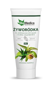 Żel z żyworódki z aloesem i kasztanowcem,EkaMedica