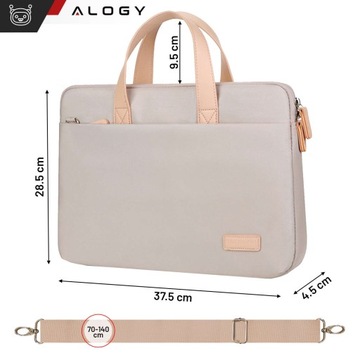 Torba etui na laptopa MacBook'a 14 do pracy szkoły pojemna Slim Pokrowiec