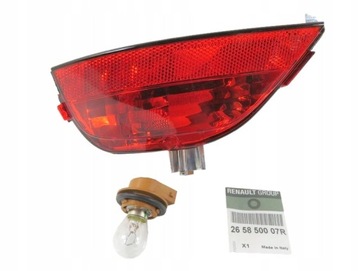 LAMPA PRZECIWMGIELNA RENAULT MEGANE III 2008-2016