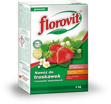FLOROVIT Nawóz do truskawek, krzewów owocowych 1kg