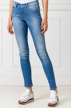 Spodnie Jeansy Tommy Hilfiger NORA SKINNY W25 L32