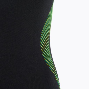Сплошной купальник Speedo Placement Muscleback черный D 38