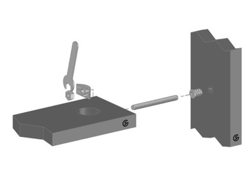 1x Klucz pod nakrętkę m8 (13 mm), stalowy