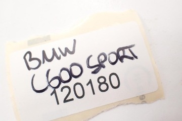 BMW C 600 Sport 10-16 Одометр, ключ зажигания