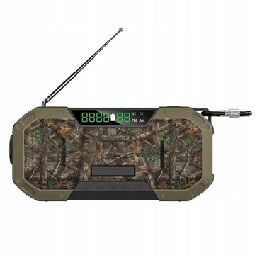 RADIO FM AWARYJNE SOLAR 5000mAh LATARKA
