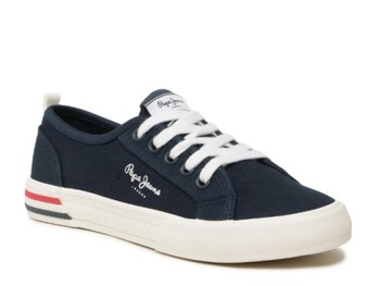 BUTY PEPE JEANS BRADY BASIC B PBS30549 595 6 TENISÓWKI BAWEŁNIANE -18%