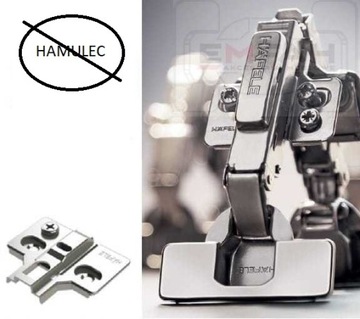 Zawias 3D Hafele nakład Metalla+ bez hamulc+prow mim