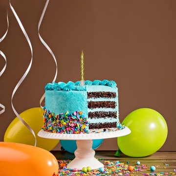 100 ШТ. СВЕЧИ НА РОЖДЕНИЕ РЕЗЬБОВЫЙ ТОРТ