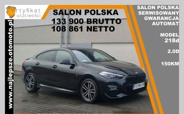 BMW Seria 2 F22-F23-F45-F46 Coupe Facelifting 218d 150KM 2021 BMW Seria 2 BMW 218 Gran coupe