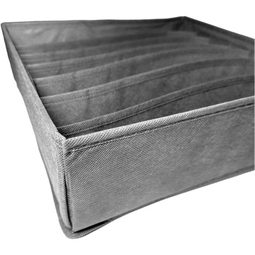 ZESTAW ORGANIZERÓW 5 SZT DO SZUFLAD KOMODY SZAFY ORGANIZER NA BIELIZNĘ