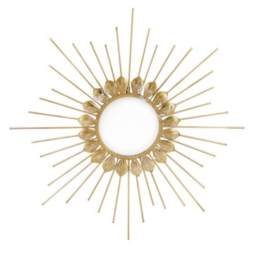 LUSTRO SŁOŃCE ZŁOTY METAL