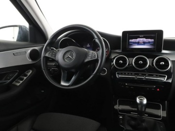 Mercedes Klasa C W205 Limuzyna 180 156KM 2016 Mercedes C 180 półskóra navi klima auto, zdjęcie 15