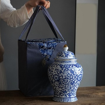 2 szt. Nowoczesny ceramiczny wazon ze słoikiem na imbir. Życie w domu