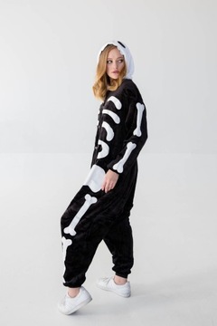 СКЕЛЕТОР Скелет ПИЖАМА Кигуруми S 146-154 см