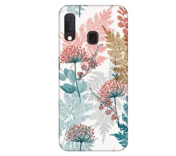 Etui pokrowiec do Samsung Galaxy A20e Floral kwiat